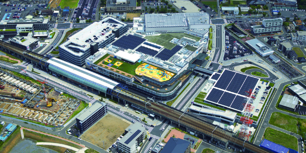 街づくりの拠点となる「ゆめが丘ソラトス」