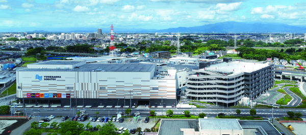 街づくりの拠点となる「ゆめが丘ソラトス」