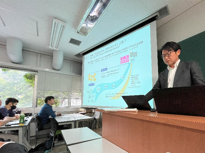 北海道大学でPM/CMを特別講義